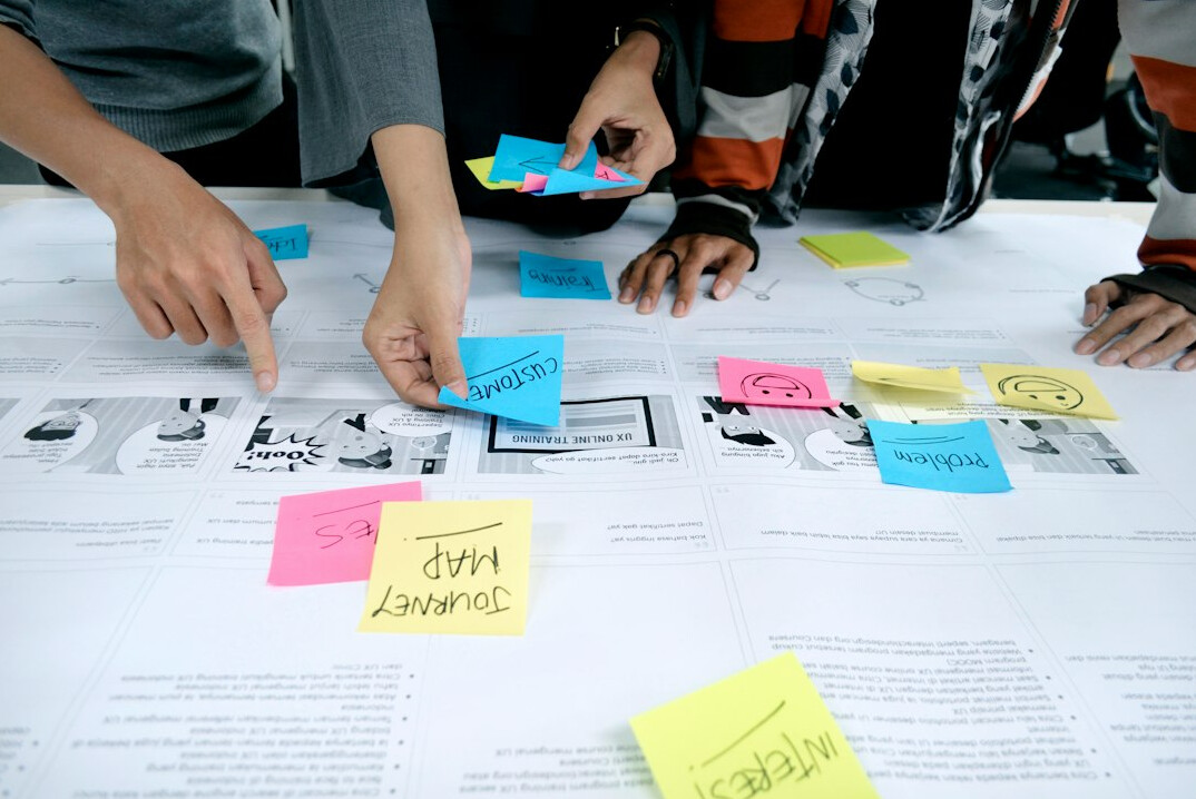 diverse team brainstorming session